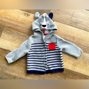 BabyGap knit dog sweater 12-18 mts